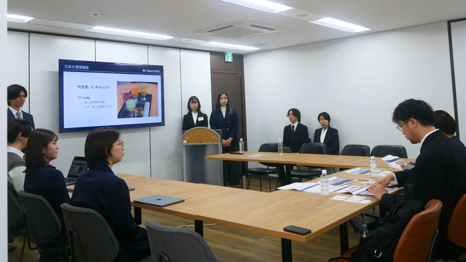 Japanticket 新入社員研修 株式会社エー・ピーカンパニー 顧客プレゼンテーション