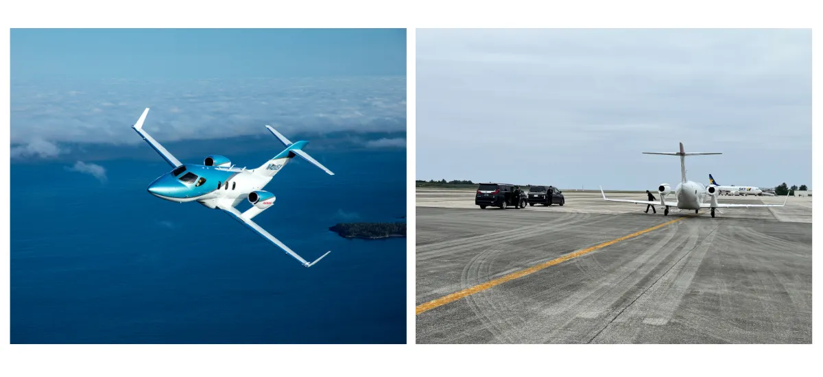 「UNCOVER OKINAWA/MIYAKOJIMA」 HondaJet