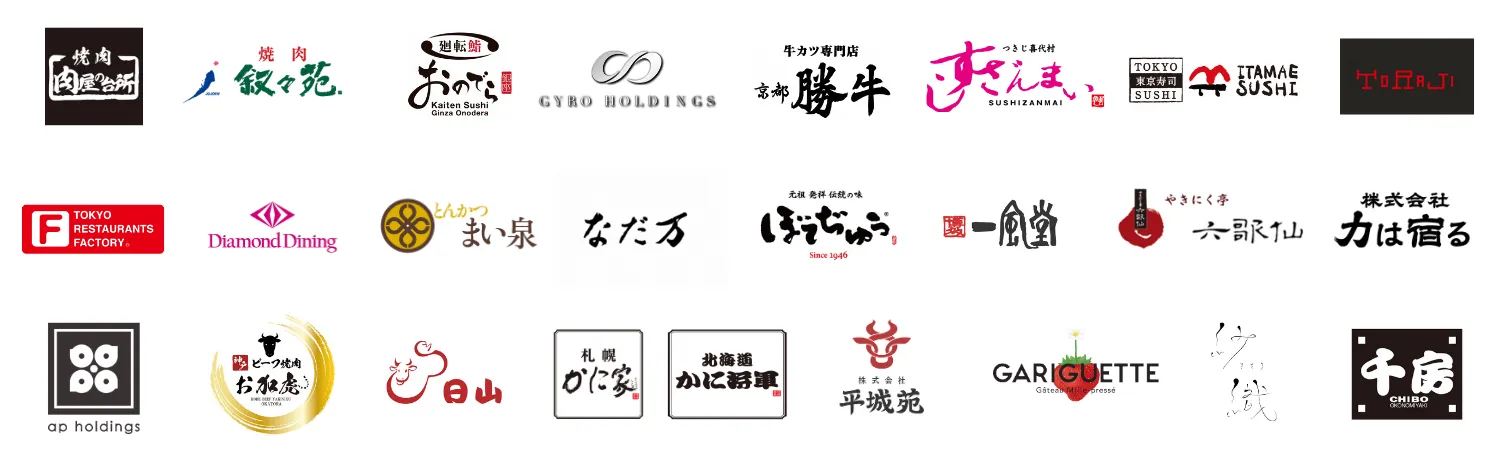 取引先 - 飲食店